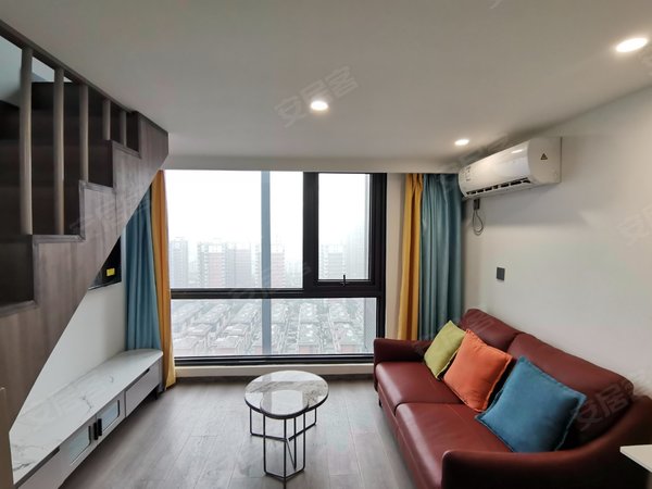 郑州郑东新区新东站片云悦公馆云悦公馆 复式两房 可短租 精装修 3号