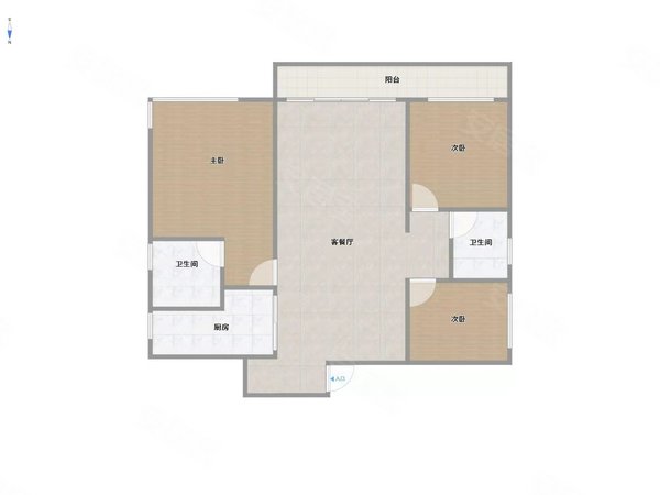 南宁江南沙井大道万科悦江南万科悦江南 4室2厅2卫 精装修 家具家电