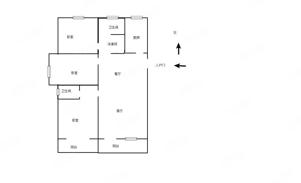 盛世天骄花苑3室2厅2卫158㎡南北210万