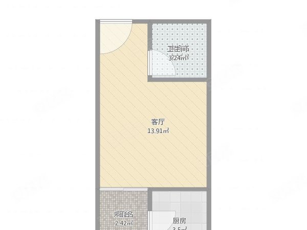 深圳福田八卦岭八卦岭工业区八卦岭 精装公寓 押一付一