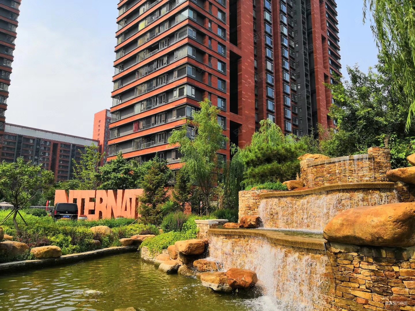 华瀚国际北排中间楼层边户双明卫绿化60安静不临街户型好