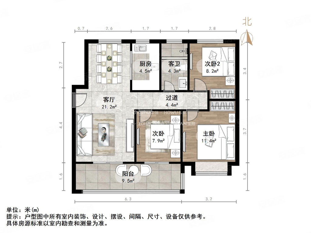 德州澜湖郡户型图片