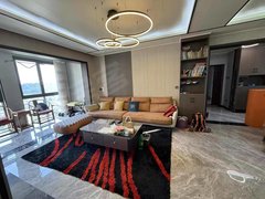 眉山东坡苏辙小学湖边上，天盛长岛，电梯大套三，临苏辙，四台空调，视野好出租房源真实图片