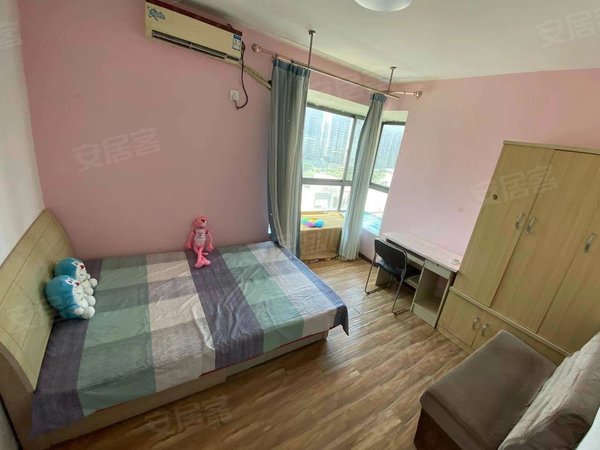 【多图】锦园君逸(西区),市图书馆租房,可短租月付无中介 主卧飘窗