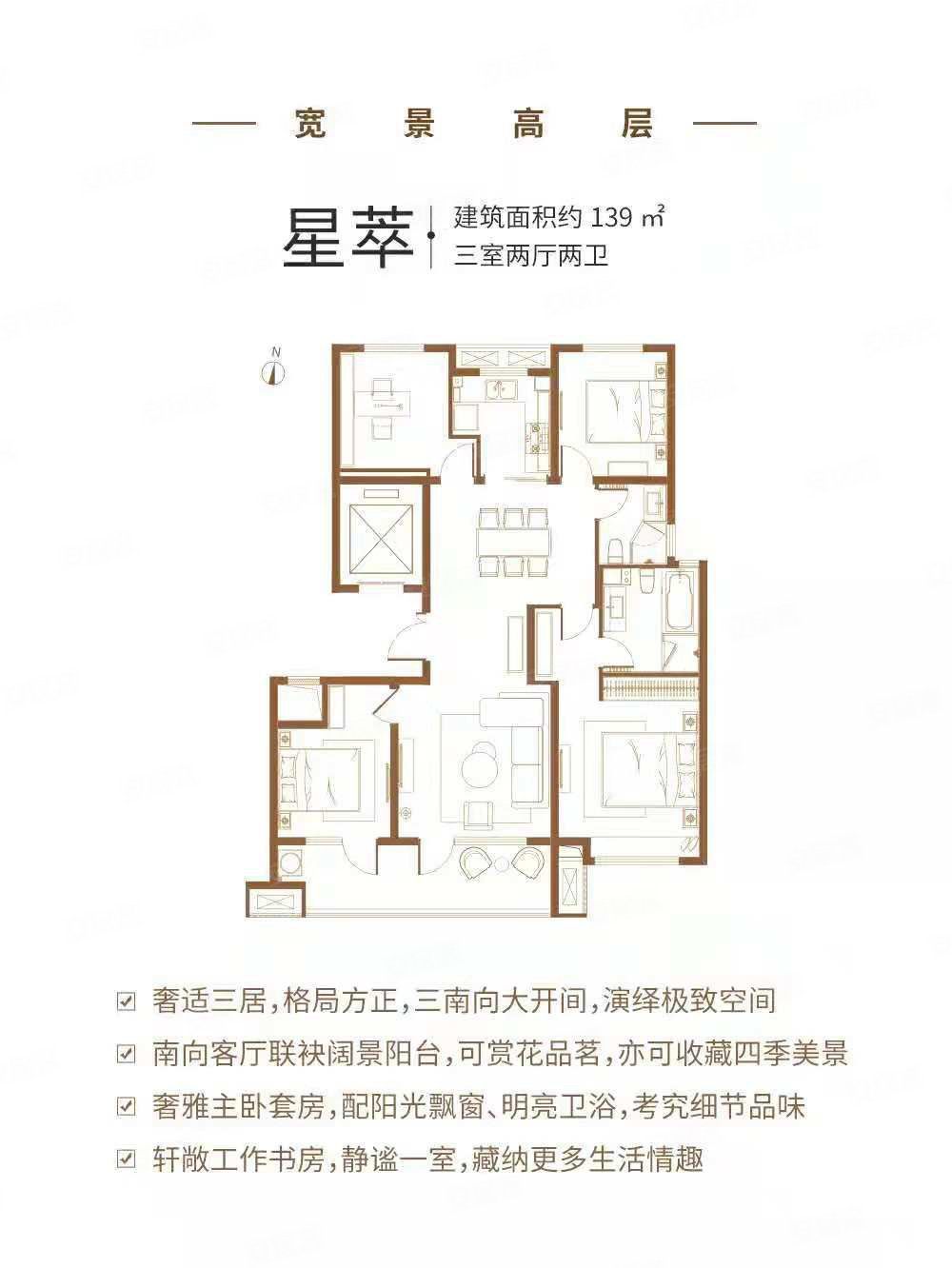 精装修,240万,红星天铂(二期)二手房,240万,4室2厅,2卫,139平米