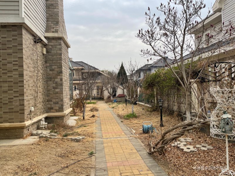 出售京津新城独栋别墅299平350万大院临水