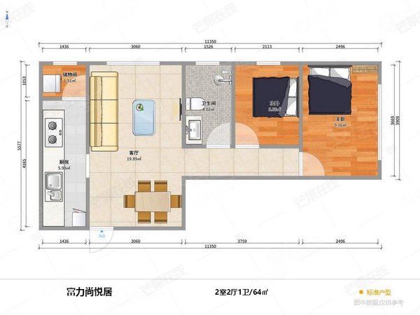 沈阳大东望花富力尚悦居富力尚悦居 一楼 精装两室 随时可看出租房源