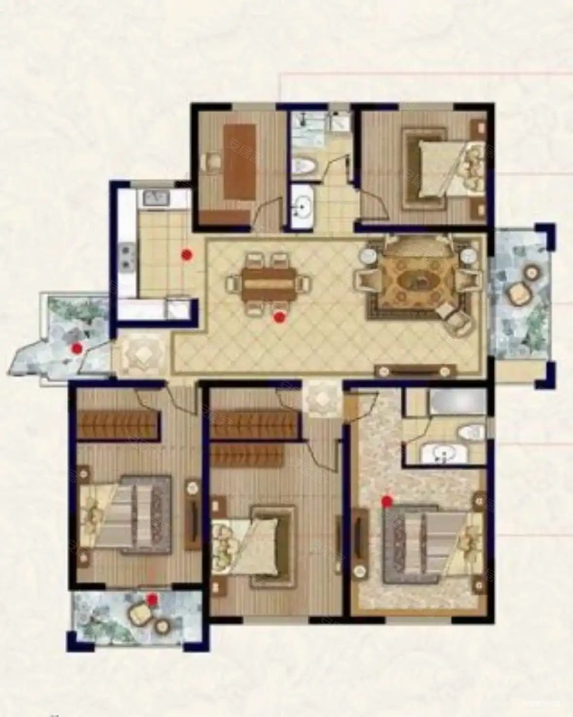 丰盛凤凰府二手房,160万,4室1厅,2卫,150平米-南京安居客