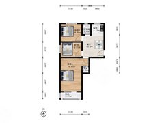 新建宫门路21号院 3室1厅1卫