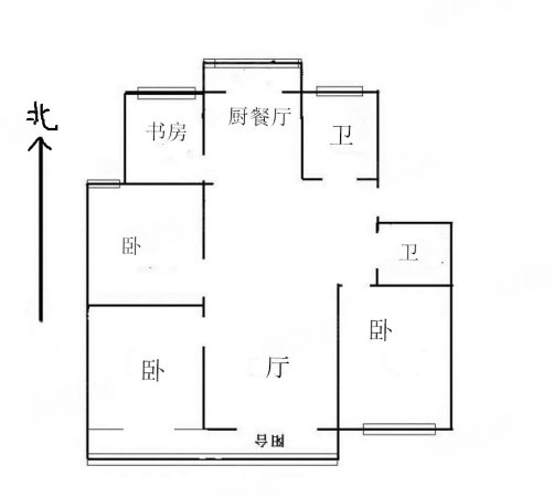 太扬家园3室2厅2卫133.67㎡南北238万