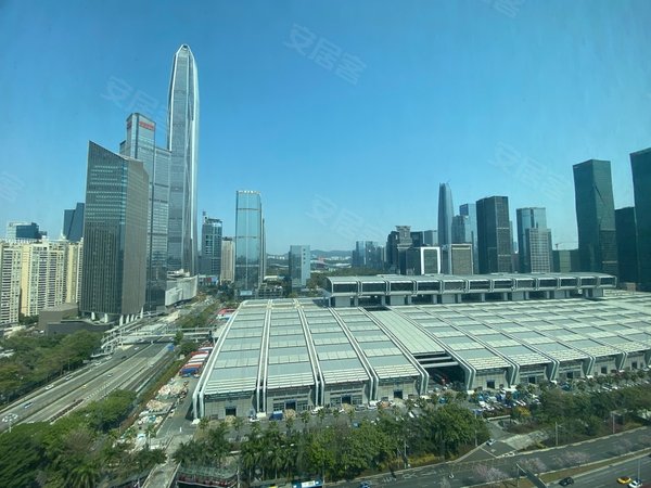 深圳福田皇岗皇都广场福田会展中心,皇都广场108平3房2卫出租,24小时
