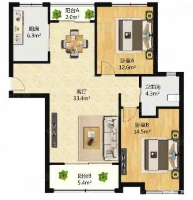 山水华庭 出行方便 南向采光好 商品房 楼层好 次新小区
