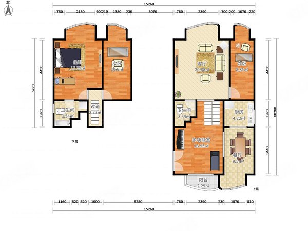 深圳福田香蜜湖枫丹雅苑枫丹雅苑 3室2厅 13500.0元出租房源真实图片