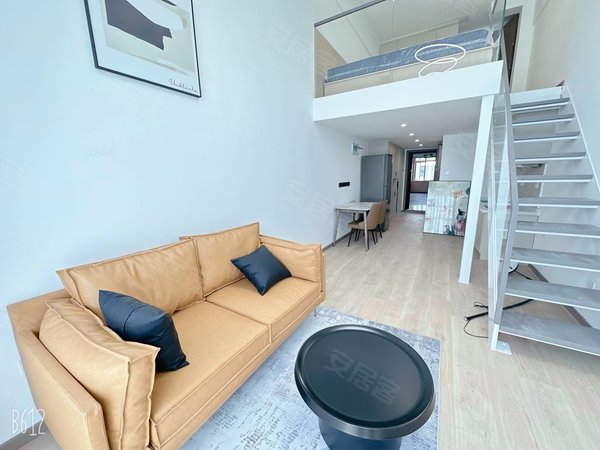 青岛崂山青岛二中鲁商蓝岸丽舍(商住楼)崂山区 11号线loft科技大学