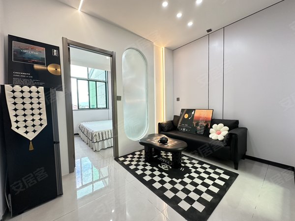 金华东阳东阳市中心人民路小区人民路星乐会 振兴路夜市附近温馨奶油风 南北通透 电梯房出租房源真实图片