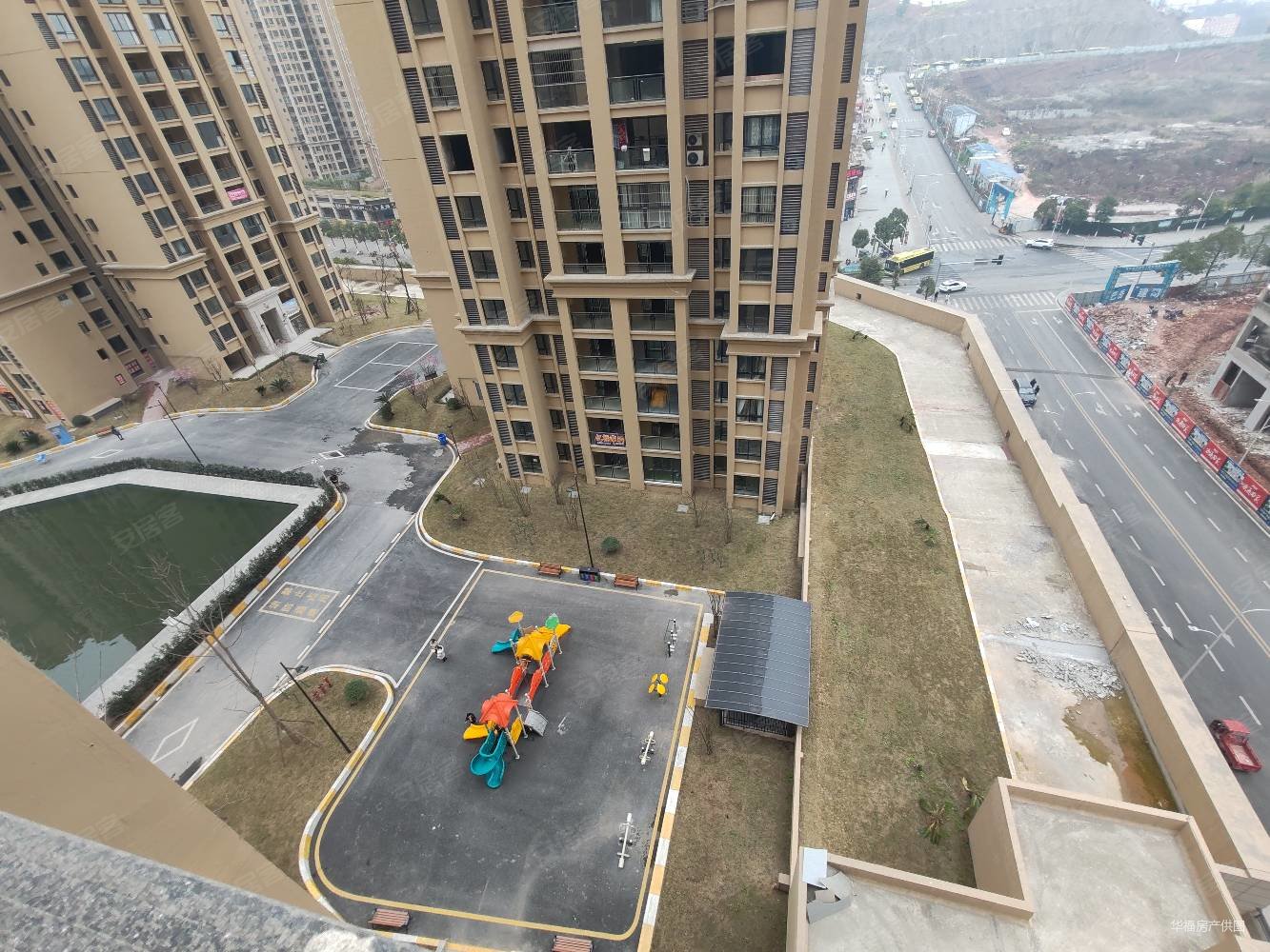 康德城大四房双卫方形厨房清水房毛坯房