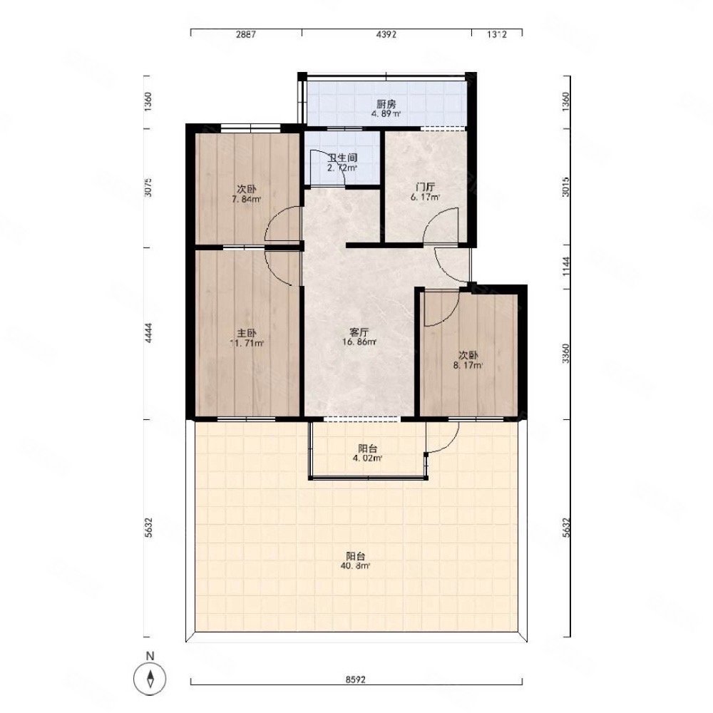一楼带50平花园院内四个公园停车方便免费停车业主急售