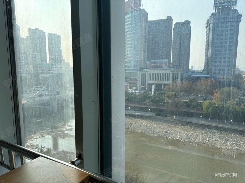 市中心,白浪河畔,摩尔公寓,西向沿河观景房,有钥匙!