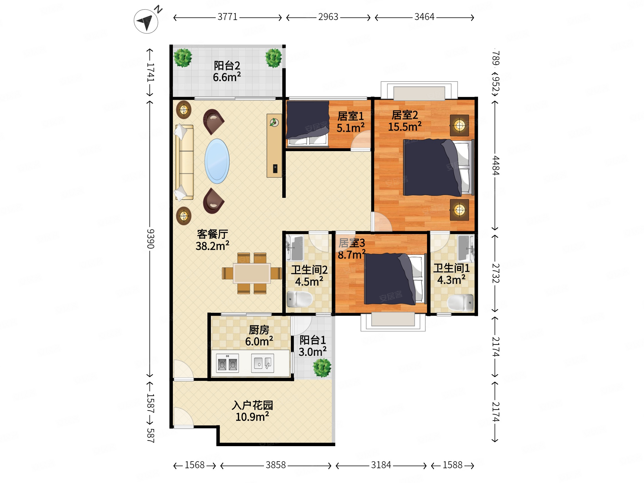 中澳滨河湾五期六期商品住宅商业配套齐全带电梯