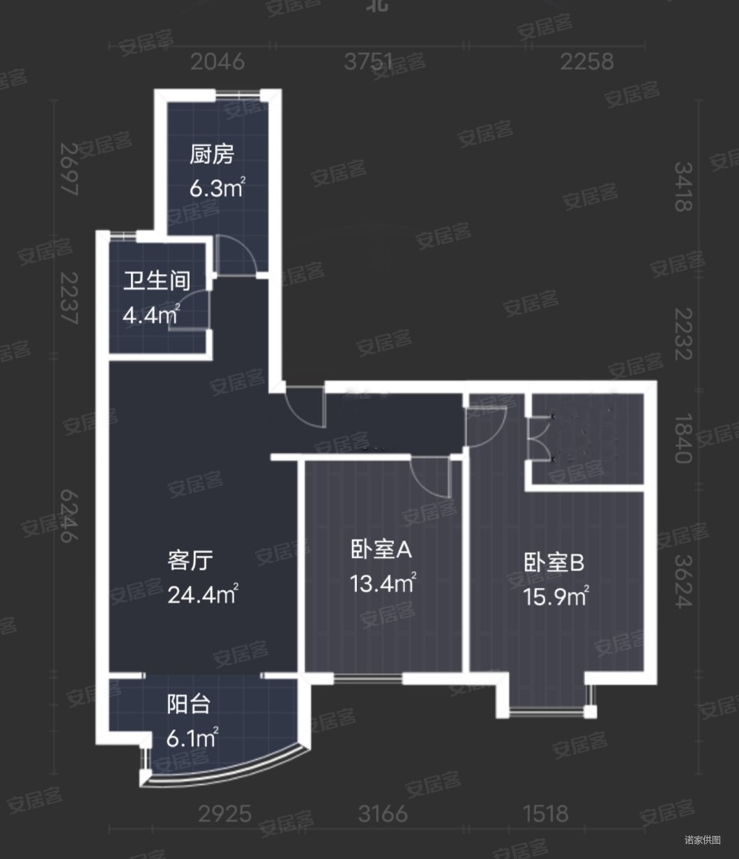 中间好楼层 低容积 正南朝向 满五 带电梯 大两居,海通园二手房,135万