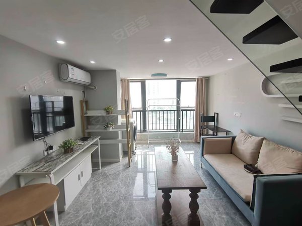 无锡新吴江溪中邦欢乐颂地铁口,精装复式公寓,中邦欢乐颂,有钥匙随时