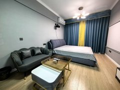 鹤壁淇滨朝歌里美巢大厦自己的房子，拎包入住，百寸投影，押一付一出租房源真实图片