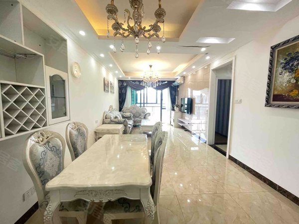 狮岭租房,御华园 2室2厅2卫 电梯房 豪华装修 97平米,花都租房-广州58