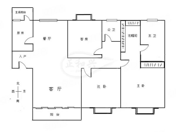 凤翔小学隔壁 富安居对面 香格时拉花园一期 精装大三房出租房源真实