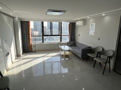 海宁海宁市区海洲银泰附近 金泰公馆loft 两室两厅两卫 精装修 配套齐全出租房源真实图片