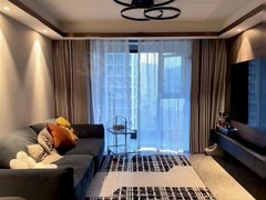 泸州龙马潭万象城万象城现代风两室出租，位于城中心，去哪都方便！出租房源真实图片