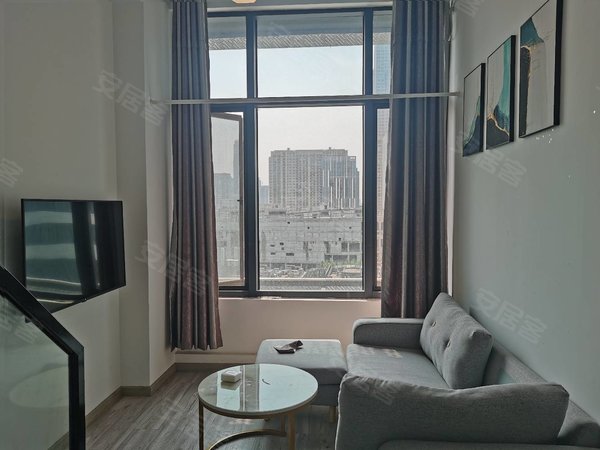 南昌红谷滩怡园路莱蒙都会(商住楼)万达广场对面地铁口莱蒙公寓loft