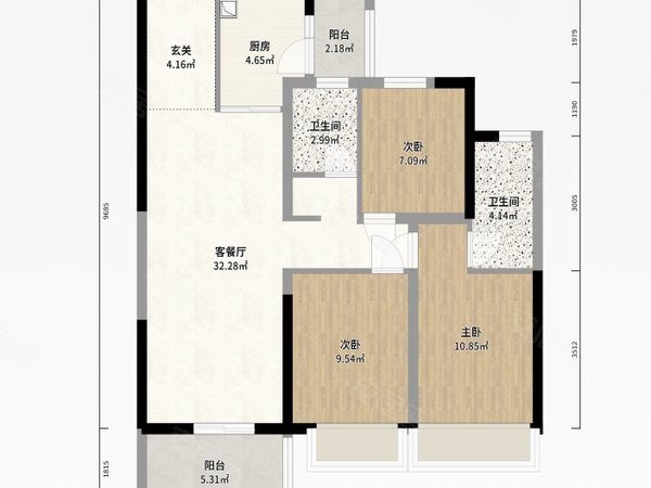【多图】上悦天地,泛亚科技新区租房,上悦天地 3室2厅2卫 豪华装修