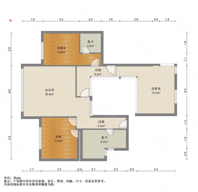 班芙小镇枫博园6室2厅5卫314.27㎡南北512万