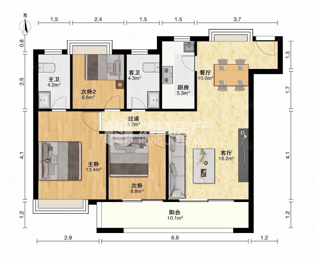 华侨城万科世纪水岸五期云域