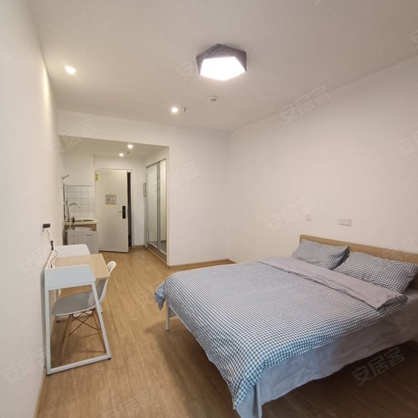 独栋｜本月到访抽床品四件套 网红超绝公寓  民水民电 拎包入住