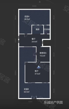 远大美域(三期)5室2厅4卫222㎡南北385万