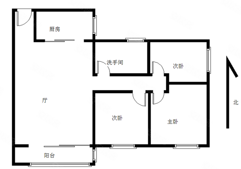 旭景家园平面图图片