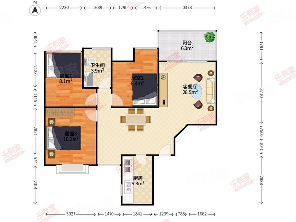 【多图】宝能太古城南区,后海租房,深圳湾大三房出租,视野好,高楼层