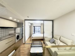 南宁青秀东葛路龙光玖珑华府精装标准一房一厅房子干净舒适装修时尚美观看房方便出租房源真实图片