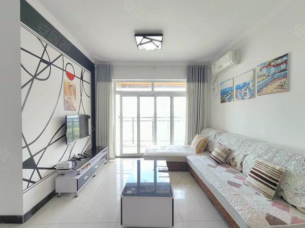 移通学院旁 东邦花果山 精装温馨二房 客厅有空调出租房源真实图片