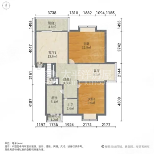 宜嘉苑4室3厅2卫90㎡南北779万