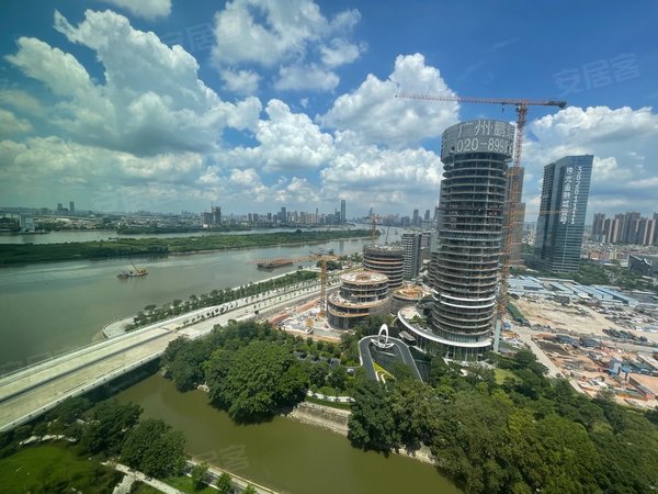 广州黄埔鱼珠保利鱼珠港(商住楼)保利鱼珠港,高层南向望江3房,超笋