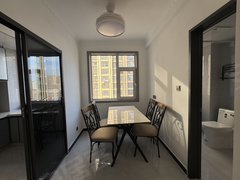 曹县曹县城区曹城城区磐石明珠精装修，三室两厅一卫，家具家电齐全，拎包入住有钥匙出租房源真实图片