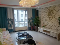 酒泉肃州酒泉城区市政广场南南湖金湾精装修电梯房130平3楼三室两厅两卫出租房源真实图片