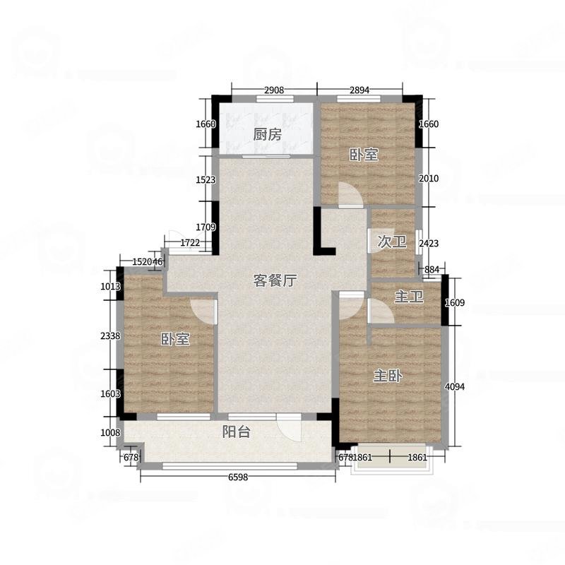 好房推荐国宾府小高16楼元宝户型南北通透南部新区