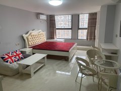 莆田涵江六一路隆恒财富广场现代风一室一厅沃尔玛楼上单身公寓家具齐全一房出租房源真实图片