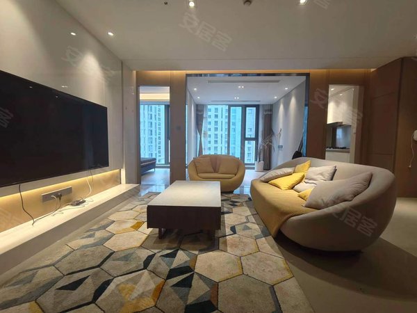 杭州上城南肖埠世茂天玑带燃气有车位 浙大华家池 世茂天玑公寓 3室2