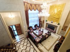 郴州北湖高铁西站出租万华路隆华花园独栋别墅7房2厅豪华装修450平米带院子出租房源真实图片