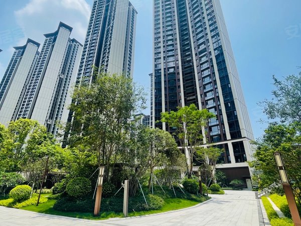 深圳南山桃源村深铁懿府一步华侨城 全新豪装未住 客厅南向大阳台 租