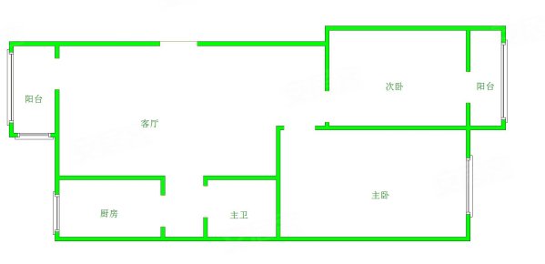 福港园(津南)2室1厅1卫97.3㎡南北130万